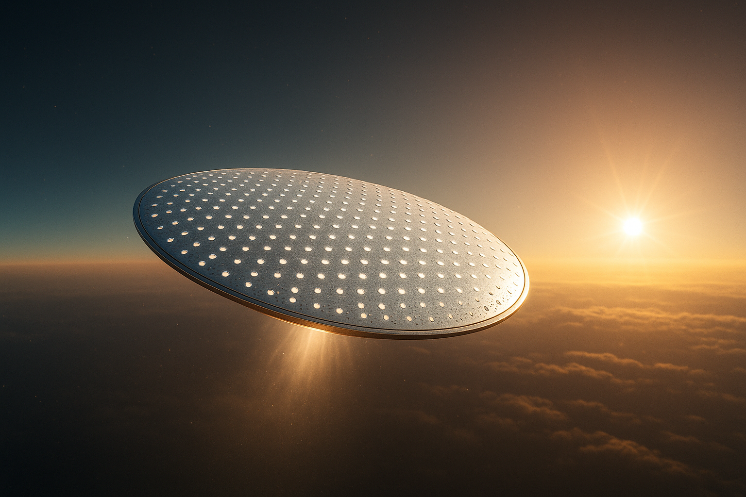 solar-powered levitating devices