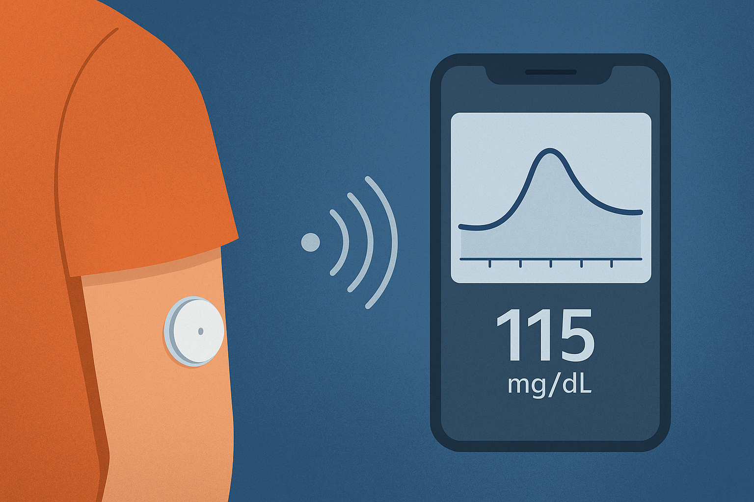 measure blood sugar with a grain of salt
