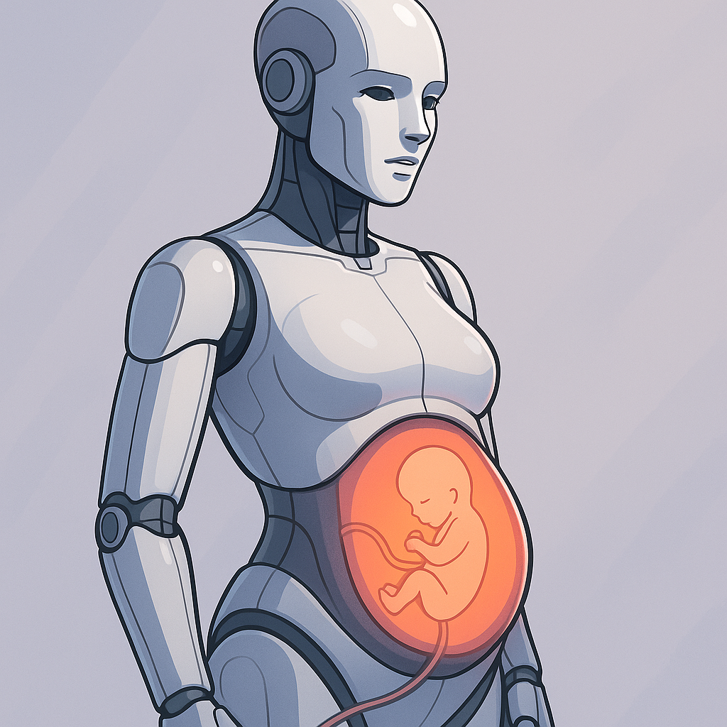 pregnancy humanoid robot