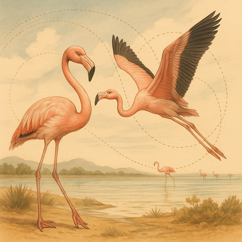 flamingos and aging