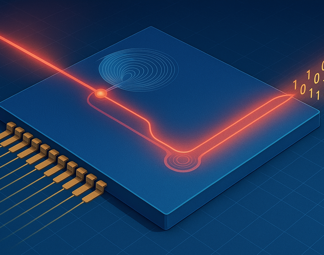 Light-powered AI chip