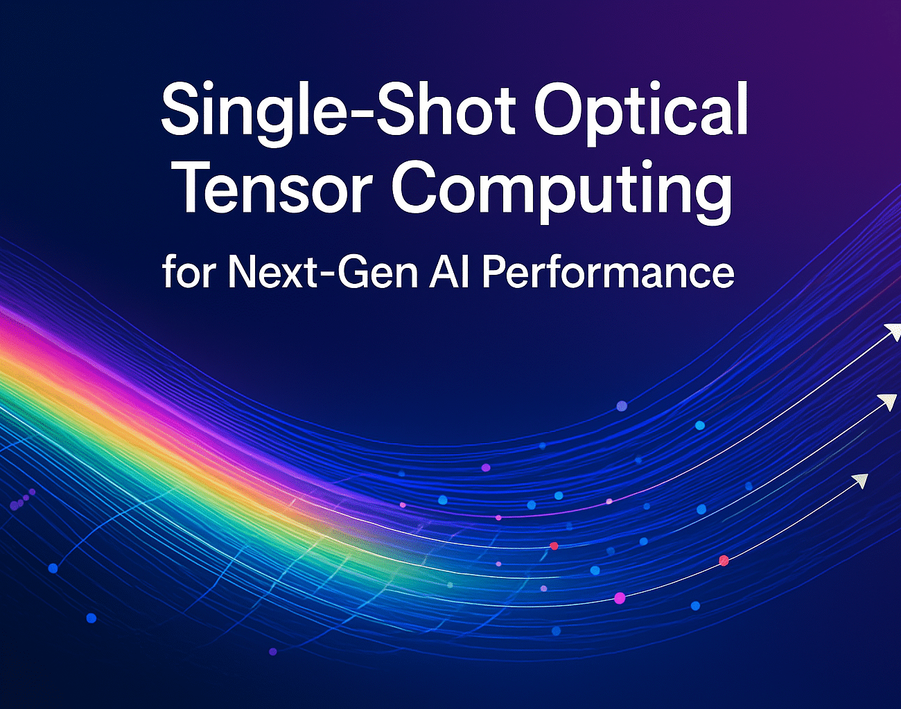 single-shot optical tensor computing